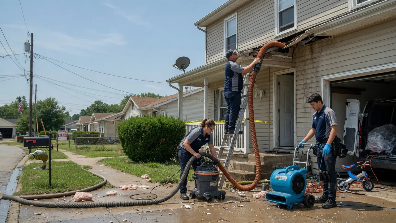 Water Damage Restoration in Percival, IA near me